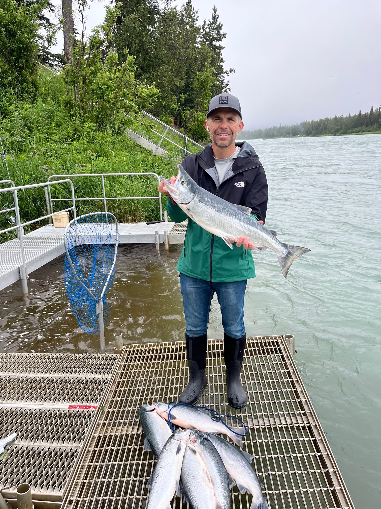 Dustin Garr Holding Fish
